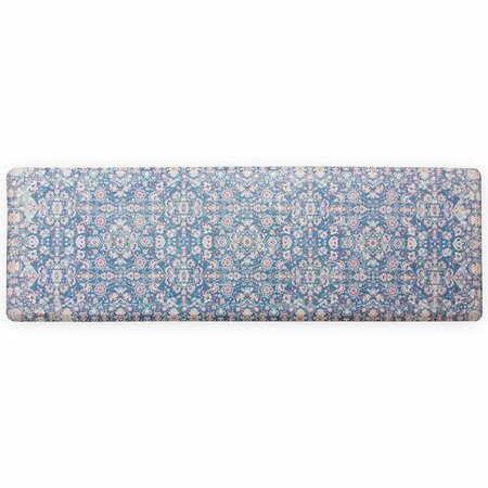 PUESTA EN ESCENA Kilim Anti-Fatigue Comfort Long Mat Blue PU2813308